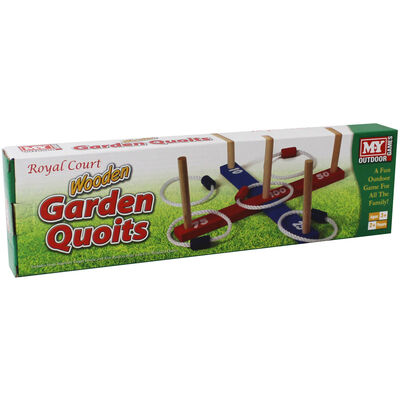 Wooden Garden Quoits image number 1