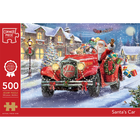 Santa's Car 500 Piece Jigsaw Puzzle image number 1