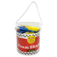 Foam Shapes: Pack of 250