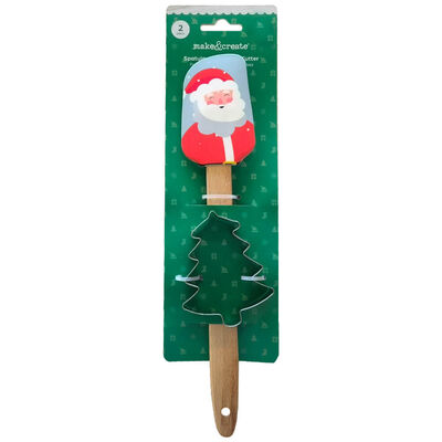 Christmas Spatula & Cookie Cutter Set image number 1