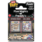 Funko Bitty POP! 2 Pack Five Nights at Freddy's: Freddy & Sun & Moon image number 1