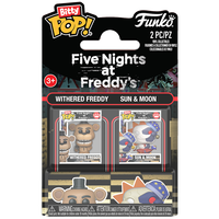 Funko Bitty POP! 2 Pack Five Nights at Freddy's: Freddy & Sun & Moon