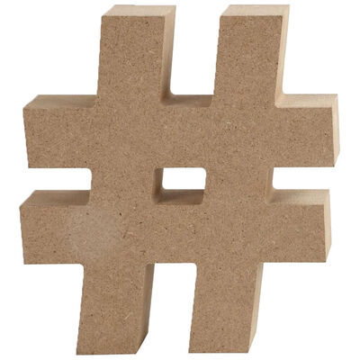 MDF Symbol: Hashtag image number 1