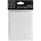 Mini Craft Adhesive Pads: Pack of 2200 image number 1