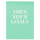 Own Your Goals Lined Block Notebook image number 1