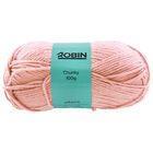 Robin Chunky: Pink Yarn 100g image number 1