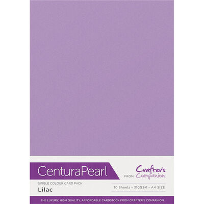 Centura Pearl A4 Lilac Card - 10 Sheet Pack image number 1