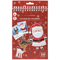 Christmas Sticker By Numbers