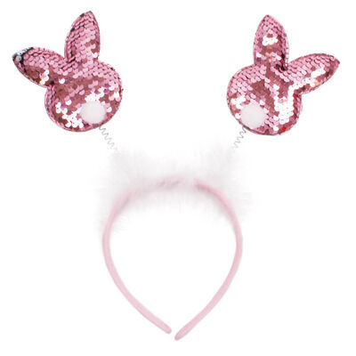 Easter Sequin Bunny Head Boppers image number 1