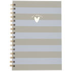 A5 Wiro Heart Stripe Notebook image number 1