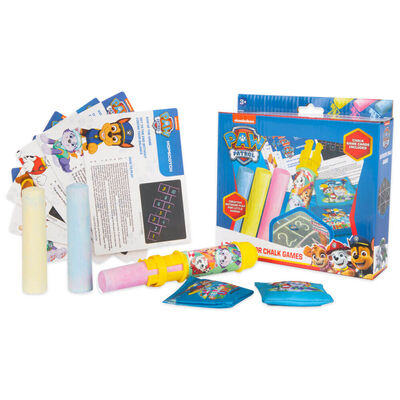 Paw Patrol Jumbo Chalk Game Set image number 1