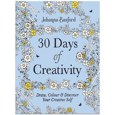 30 Days of Creativity: Draw, Colour and Discover Your Creative Self image number 1