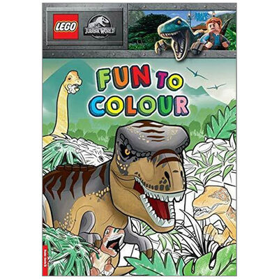 Lego Jurassic World: Fun to Colour image number 1