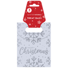 Silver Mini Treat Bags: Pack of 3 image number 1