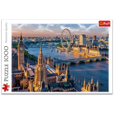 London Scene 1000 Piece Jigsaw Puzzle image number 1