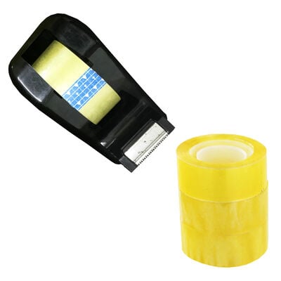 Tape Dispenser with 4 Rolls of Tape image number 2