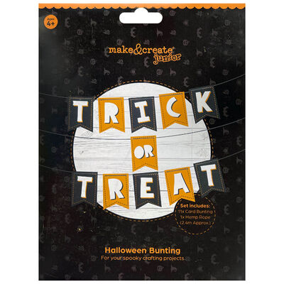 Halloween Trick or Treat Bunting image number 1