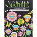 Chalk-Style Nature Coloring Book image number 1
