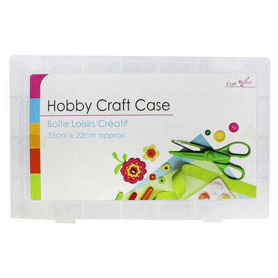 Large Plastic Craft Storage Case image number 2