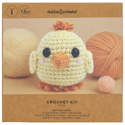 Make Your Own Chick Crochet Kit image number 1