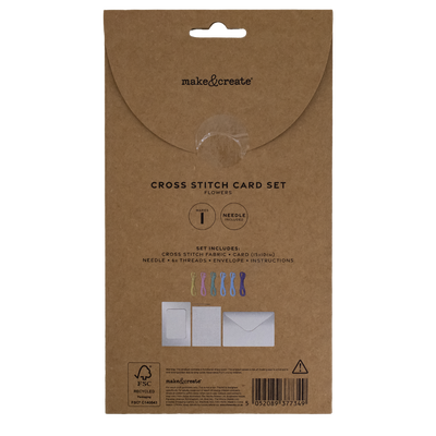 Wildflower Cross Stitch Card Set image number 2