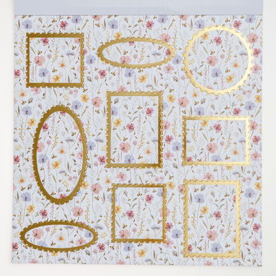 Wildflower Design Papercraft Pad: 12 x 12 Inches image number 5