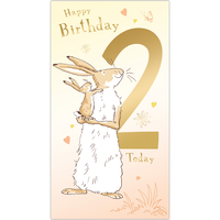 Guess How Much I Love You Age 2 Birthday Card