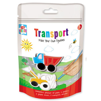Paint Your Own Transport Figurines image number 1