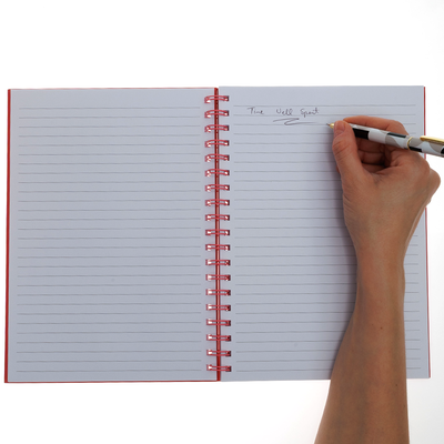 B5 Wiro Pink Bows Notebook image number 3