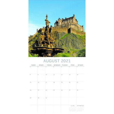 Edinburgh Square Calendar 2021 image number 2