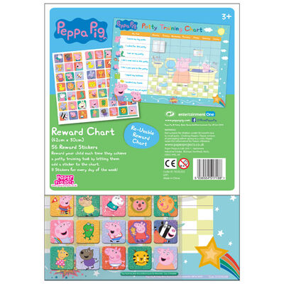 Peppa Pig Potty Training Reward Chart image number 3