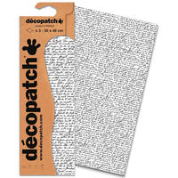 Decopatch Decorative Papers: Written Scroll