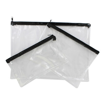 Clear Pencil Cases - Set of 3 image number 2