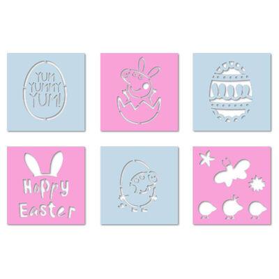 Peppa Pig Easter Stencil Set: Pack of 6 image number 2