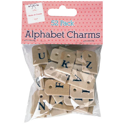 Alphabet Charms: Pack of 52 image number 1