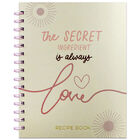 The Secret Ingredient is Always Love Recipe Book Journal image number 1