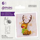 Gemini Stamp & Die Set: Wobbling Rudolph image number 1