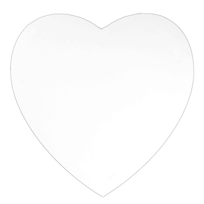 Crawford & Black Heart 40cm Stretched Canvas image number 1