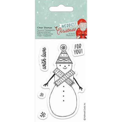 Snowman Clear Stamp image number 1