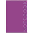 B5 Casebound Purple Notebook image number 1