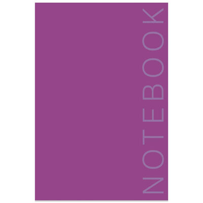 B5 Casebound Purple Notebook image number 1