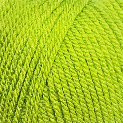 Prima DK Acrylic Wool: Lime Green Yarn 100g image number 2