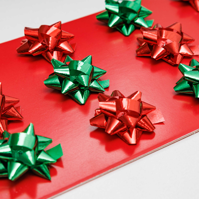 Christmas Gift Bow Embellishments: Pack of 12 image number 2