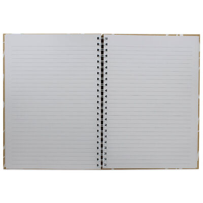 A4 Kraft Plain White Notebook image number 2