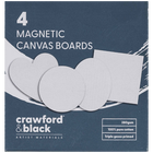 Crawford & Black Magnetic Canvases: Pack of 4 image number 1