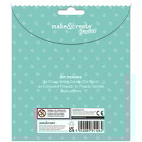 Easter Cross Stitch Kit: Chick & Lamb