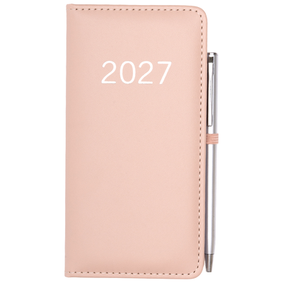 Slim Week to View Diary 2027 with Pen: Assorted image number 3