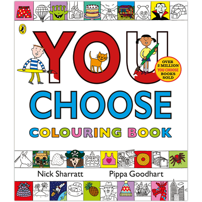 You Choose Colouring Book image number 1