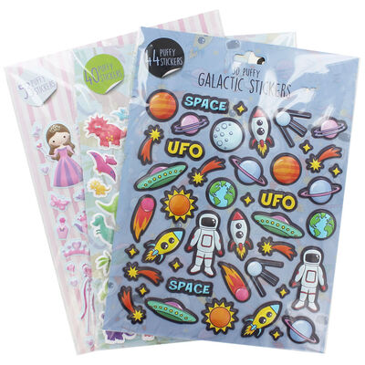 3d Puffy Stickers - Assorted image number 2