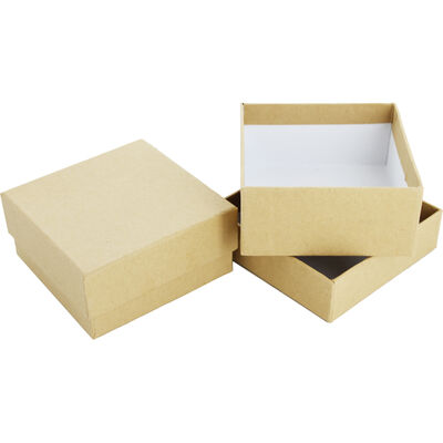 Square Craft Boxes - Set Of 2 image number 1